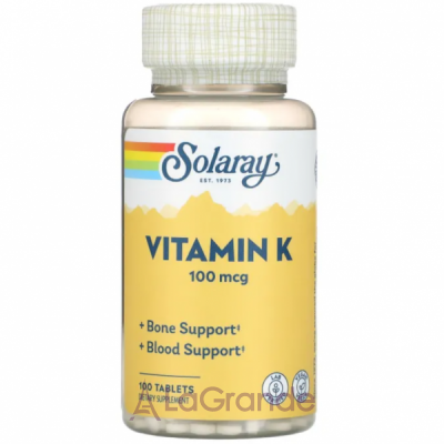 Solaray Vitamin K-1 100 mcg ������� �-1 100 ���