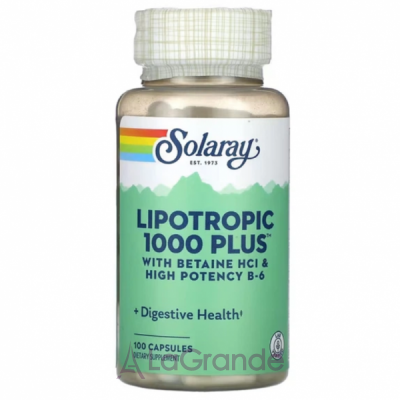 Solaray Lipotropic 1000 Plus ����������� ������� 