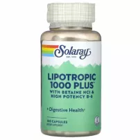Solaray Lipotropic 1000 Plus ĳ������ ������� "˳������� 1000 ����" ��� ������'� ������� �� ���������