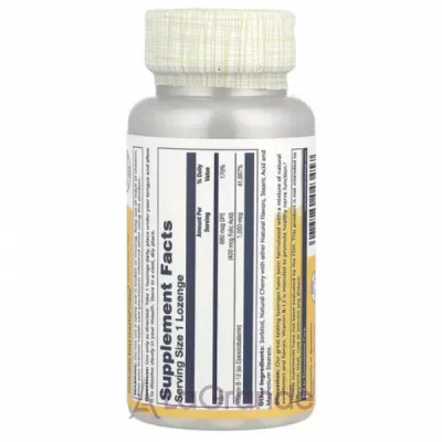 Solaray Vitamin B-12 1000 mcg ������� B-12 1000 ��� � ��������� ��� ������������ � ����������� �������� �����