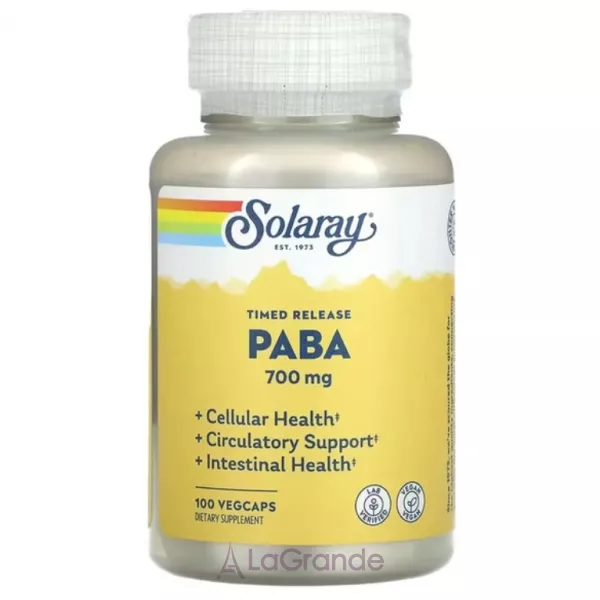 Solaray PABA 700 mg ĳ������ ������� 