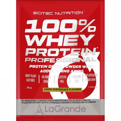 Scitec Nutrition 100% Whey Protein Professional Lemon Cheescake ������� ������������ 