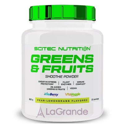Scitec Nutrition Vita Greens & Fruit Pear-Lemongrass ������� ������� 