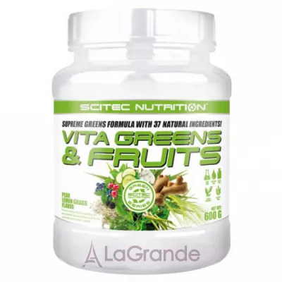Scitec Nutrition Vita Greens & Fruit Pear-Lemongrass ������� ������� 