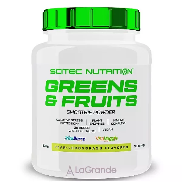 Scitec Nutrition Vita Greens & Fruit Pear-Lemongrass ������� ������� 