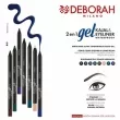 Deborah 2in1 Gel Kajl & Eyeliner -  