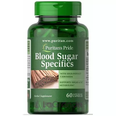 Puritan's Pride Blood Sugar Specifics ĳ������ ������� ��� ����������� ���� ����� � ����