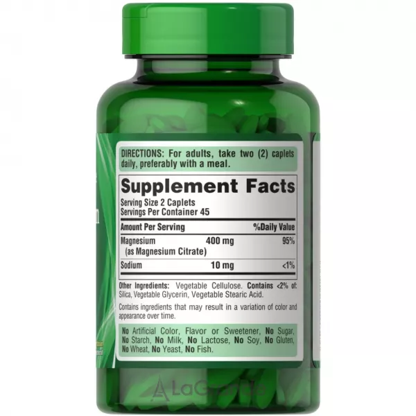 Puritan's Pride Magnesium Citrate ĳ������ ������� 