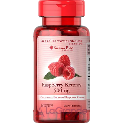 Puritan's Pride Raspberry Ketones 500 mg ĳ������ ������� 