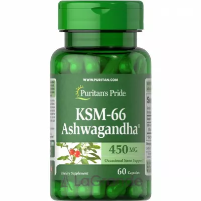 Puritan's Pride KSM-66 Ashwagandha 450 mg ĳ������ ������� 
