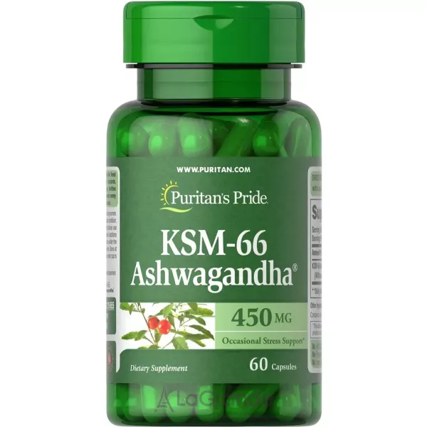 Puritan's Pride KSM-66 Ashwagandha 450 mg ����������� ������� 