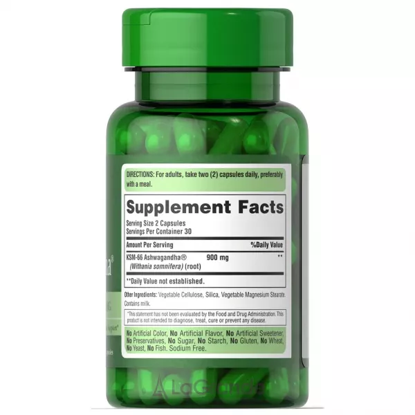 Puritan's Pride KSM-66 Ashwagandha 450 mg ����������� ������� 