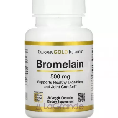 California Gold Nutrition Bromelain 500 mg ����������� ������� 