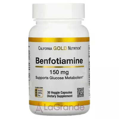 California Gold Nutrition Benfotiamine 150 mg ����������� ������� 