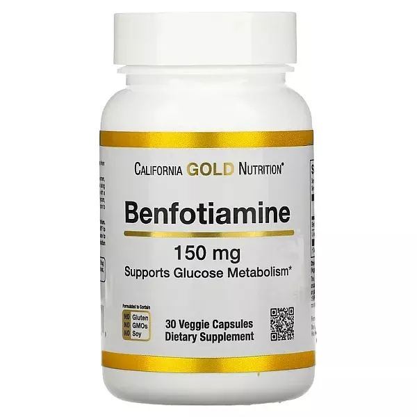 California Gold Nutrition Benfotiamine 150 mg ĳ������ ������� 