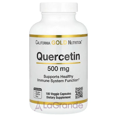 California Gold Nutrition Quercetin 500 mg ����������� ������� 