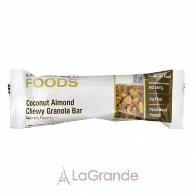 California Gold Nutrition Foods Coconut Almond Chewy Granola Bar �������� 