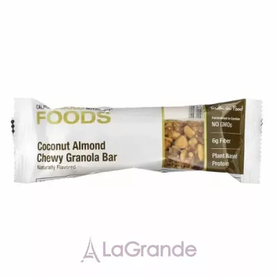 California Gold Nutrition Foods Coconut Almond Chewy Granola Bar �������� 