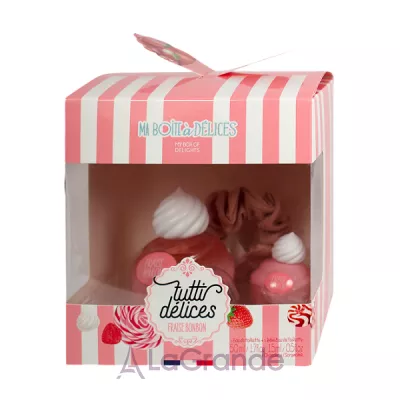 Tutti Delices Fraise Bonbon ����� (��������� ���� 50 �� + ��������� ���� 15 �� + ������� ��� �����)