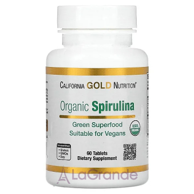California Gold Nutrition Organic Spirulina ����������� ������� 