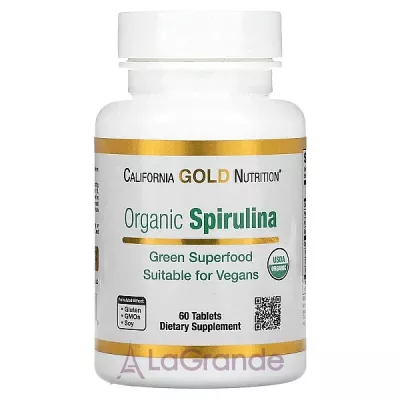 California Gold Nutrition Organic Spirulina ����������� ������� 