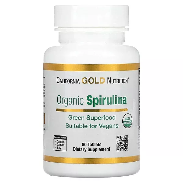 California Gold Nutrition Organic Spirulina ĳ������ ������� 