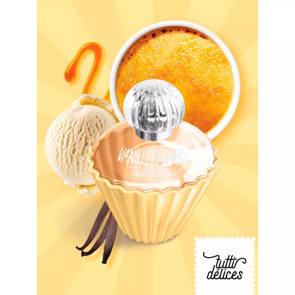 Tutti Delices Vanille Caramel ����� (��������� ���� 50 �� + ��������� ���� 15 �� + ������� ��� �����)