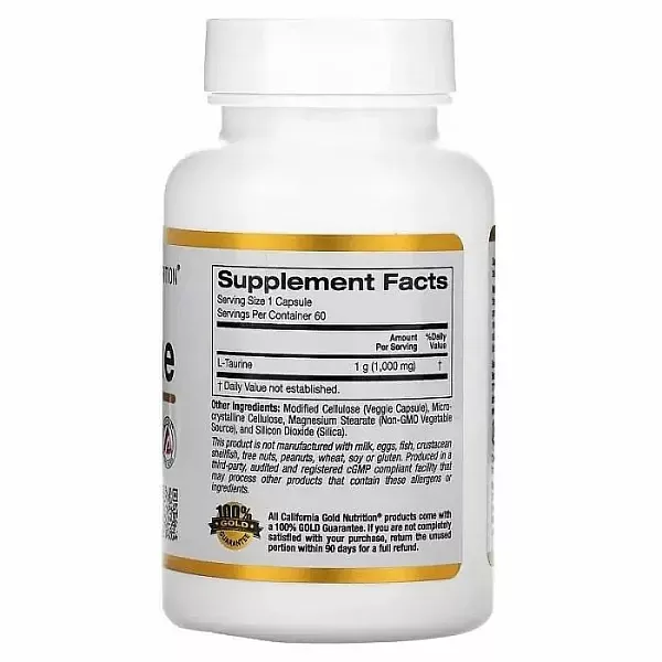 California Gold Nutrition L-Taurine 1000 mg ĳ������ ������� 