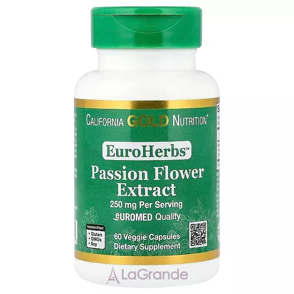 California Gold Nutrition Passion Flower 250 mg ����������� ������� 