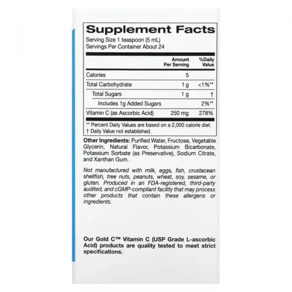 California Gold Nutrition Children's Liquid Gold Vitamin C ĳ������ ������� � ���� ���� ��� ���� 