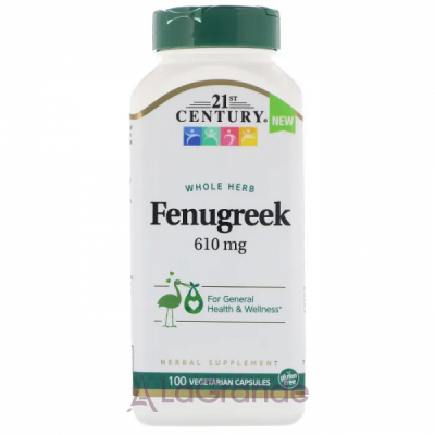 21st Century Whole Herb Fenugreek 610 mg ĳ������ ������� 