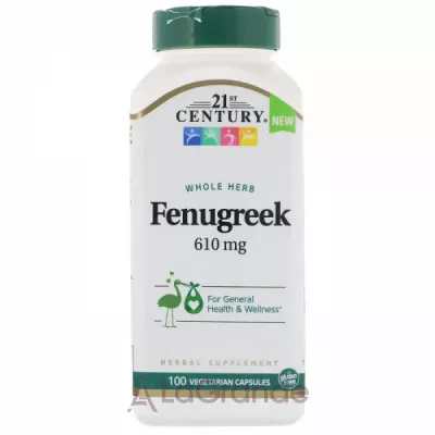 21st Century Whole Herb Fenugreek 610 mg ĳ������ ������� 