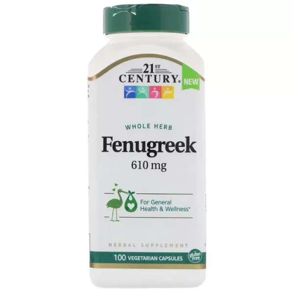 21st Century Whole Herb Fenugreek 610 mg ����������� ������� 