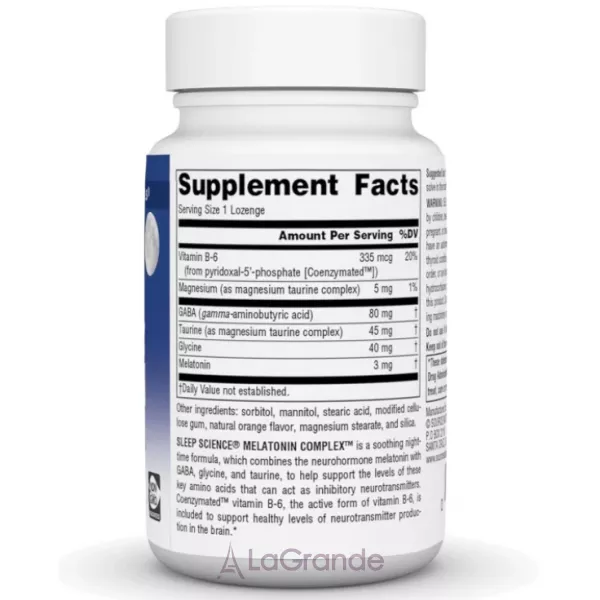 Source Naturals Melatonin Complex 3 mg ĳ������ ������� 