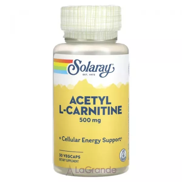 Solaray Acetyl L-Carnitine 500 mg ����������� ������� 