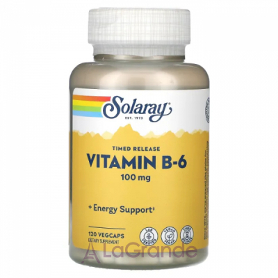 Solaray Vitamin B-6 100 mg ����������� ������� 