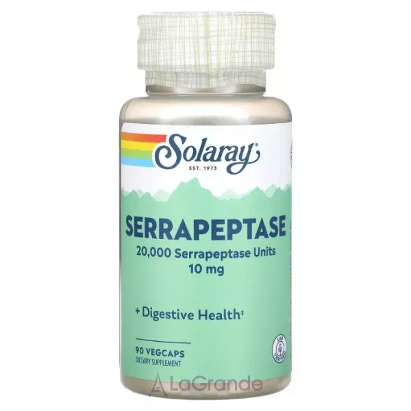 Solaray Serrapeptase 10 mg ĳ������ ������� 