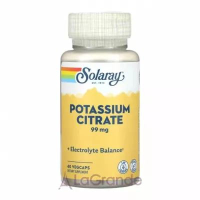 Solaray Potassium Citrate 99 mg ����������� ������� 