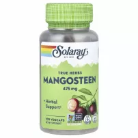 Solaray True Herbs Mangosteen 475 mg ����������� ������� "���������", 475 ��