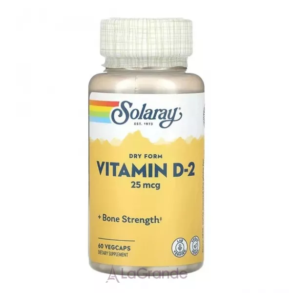 Solaray Vitamin D-2 25 mcg ĳ������ ������� 