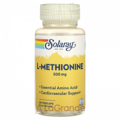 Solaray L-Methionine 500 mg ����������� ������� 