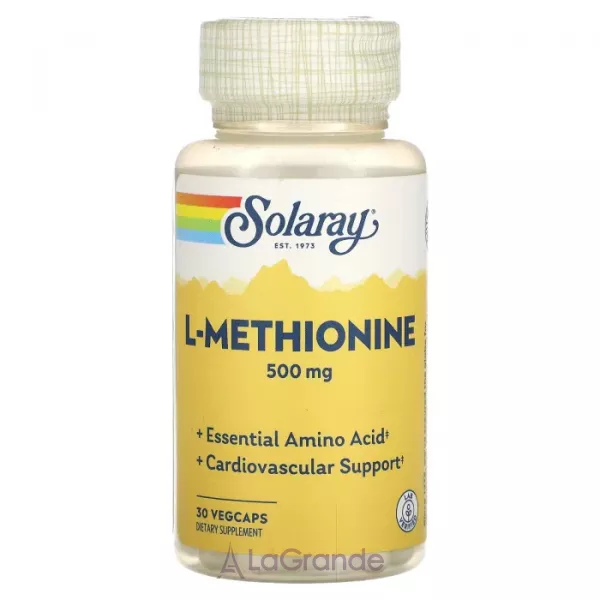 Solaray L-Methionine 500 mg ����������� ������� 