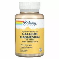Solaray Enhanced Absorption Calcium Magnesium ����������� ������� "������� � ������, ���������� ��������"