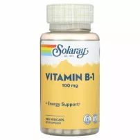 Solaray Vitamin B-1 100 mg ����������� ������� "������� B-1 � ���� ����", 100 ��