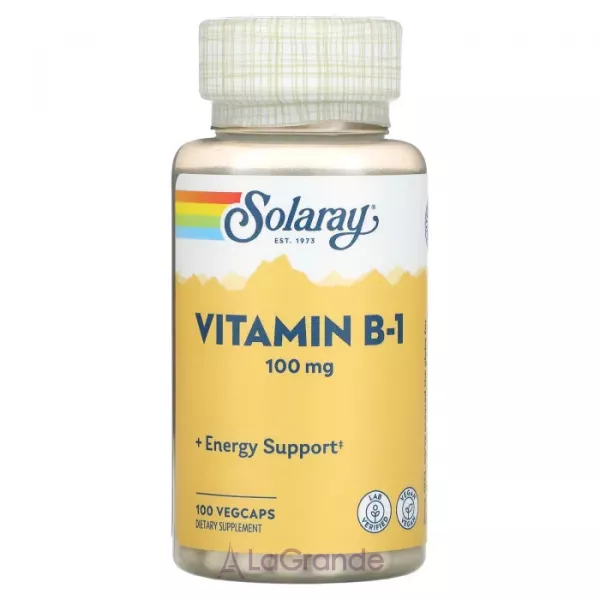 Solaray Vitamin B-1 100 mg ĳ������ ������� 