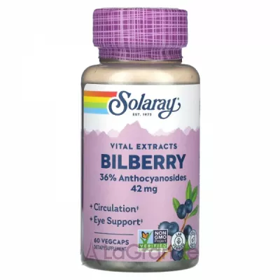 Solaray Vital Extracts Bilberry 42 mg ����������� ������� 