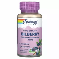 Solaray Vital Extracts Bilberry 42 mg ����������� ������� "�������", 42 ��