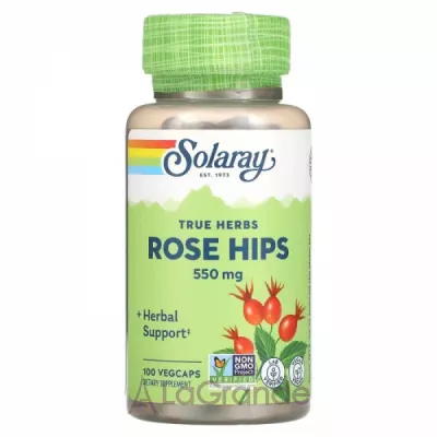 Solaray True Herbs Rose Hips 550 mg ����������� ������� 