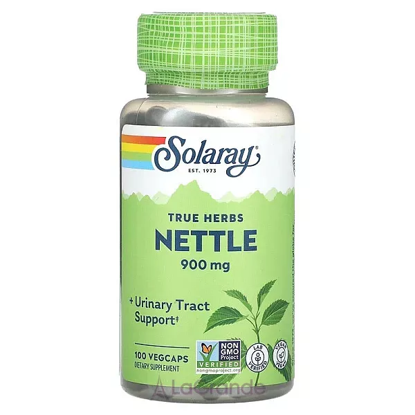 Solaray True Herbs Nettle 900 mg ĳ������ ������� 
