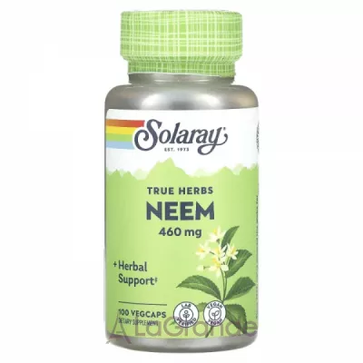 Solaray True Herbs Neem 460 mg ����������� ������� 